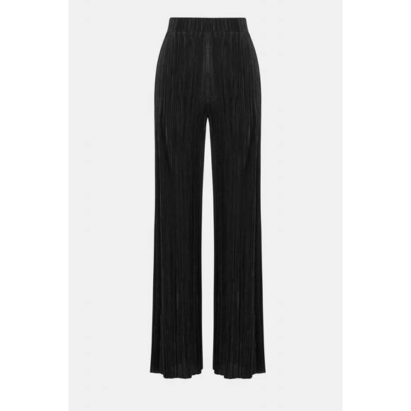 NEW JOSEPH RIBKOFF wide leg knit pants in black - Picture 5 of 6